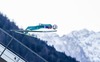 Marinus Kraus (GER) during qualification Jump of 62nd Four Hills Tournament of FIS Ski Jumping World Cup at the Olympiaschanze, Garmisch Partenkirchen, Germany on 2013/12/31.
