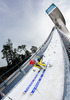 Andreas Wellinger (GER) during practice Jump of 62nd Four Hills Tournament of FIS Ski Jumping World Cup at the Bergisel Schanze, Innsbruck, Austria on 2014/01/03.
