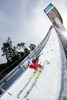 Simon Ammann (SUI) during practice Jump of 62nd Four Hills Tournament of FIS Ski Jumping World Cup at the Bergisel Schanze, Innsbruck, Austria on 2014/01/03.
