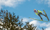 Taku Takeuchi (JPN) during qualification Jump of 62nd Four Hills Tournament of FIS Ski Jumping World Cup at the Bergisel Schanze, Innsbruck, Austria on 2014/01/03.
