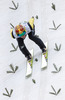 Noriaki Kasai (JPN) during practice Jump of 62nd Four Hills Tournament of FIS Ski Jumping World Cup at the Bergisel Schanze, Innsbruck, Austria on 2014/01/03.
