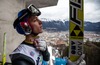 Gregor Schlierenzauer (AUT) during Trial Jump of 62nd Four Hills Tournament of FIS Ski Jumping World Cup at the Bergisel Schanze, Innsbruck, Austria on 2014/01/04.
