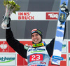 Winner Anssi Koivuranta (FIN) Podium after Competition of 62nd Four Hills Tournament of FIS Ski Jumping World Cup at the Bergisel Schanze, Innsbruck, Austria on 2014/01/04.
