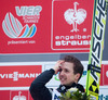 Second placed Simon Ammann (SUI)  after Competition of 62nd Four Hills Tournament of FIS Ski Jumping World Cup at the Bergisel Schanze, Innsbruck, Austria on 2014/01/04.
