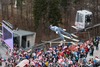 Gregor Schlierenzauer of Austria during Trial Jump of 62nd Four Hills Tournament of FIS Ski Jumping World Cup at the Bergisel Schanze, Innsbruck, Austria on 2014/01/04.
