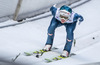 Michael Hayboeck (AUT) during the Trial jump of FIS Ski Flying World Cup at the Kulm, Bad Mitterndorf,  <br> Austria on 2014/01/10,
