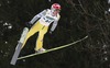 Jarkko Maeaettae (FIN) during the Trial jump of FIS Ski Flying World Cup at the Kulm, Bad Mitterndorf, .Austria on 2014/01/10.
