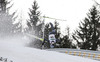 Crash of Thomas Morgenstern (AUT) during the Trial jump of FIS Ski Flying World Cup at the Kulm, Bad Mitterndorf,  <br> Austria on 2014/01/10.

