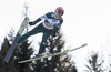 Jarkko Maeaettae (FIN) during the first round of FIS Ski Flying World Cup at the Kulm, Bad Mitterndorf, .Austria on 2014/01/12.
