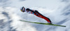 Simon Ammann of Switzerland soars through the air during Viessmann FIS ski jumping World cup in Planica, Slovenia. Race of Viessmann FIS ski jumping World cup 2013-2014 was held on Friday, 21st of March 2014 on HS139 ski jumping hill in Planica, Slovenia.
