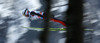 Simon Ammann of Switzerland soars through the air during Viessmann FIS ski jumping World cup in Planica, Slovenia. Race of Viessmann FIS ski jumping World cup 2013-2014 was held on Friday, 21st of March 2014 on HS139 ski jumping hill in Planica, Slovenia.
