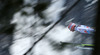 Winner Severin Freund of Germany soars through the air during Viessmann FIS ski jumping World cup in Planica, Slovenia. Race of Viessmann FIS ski jumping World cup 2013-2014 was held on Friday, 21st of March 2014 on HS139 ski jumping hill in Planica, Slovenia.
