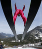 Second placed Anders Bardal of Norway takes off during Viessmann FIS ski jumping World cup in Planica, Slovenia. Race of Viessmann FIS ski jumping World cup 2013-2014 was held on Friday, 21st of March 2014 on HS139 ski jumping hill in Planica, Slovenia.
