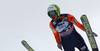 Maja Vtic of Slovenia soars through the air during women race of Viessmann FIS ski jumping World cup in Planica, Slovenia. Women race of Viessmann FIS ski jumping World cup 2013-2014 was held on Saturday, 22nd of March 2014 on HS139 ski jumping hill in Planica, Slovenia.
