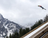 Maja Vtic of Slovenia soars through the air during women race of Viessmann FIS ski jumping World cup in Planica, Slovenia. Women race of Viessmann FIS ski jumping World cup 2013-2014 was held on Saturday, 22nd of March 2014 on HS139 ski jumping hill in Planica, Slovenia.
