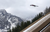 Sara Takanashi of Japan soars through the air during women race of Viessmann FIS ski jumping World cup in Planica, Slovenia. Women race of Viessmann FIS ski jumping World cup 2013-2014 was held on Saturday, 22nd of March 2014 on HS139 ski jumping hill in Planica, Slovenia.
