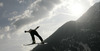 Sara Takanashi of Japan takes off during women race of Viessmann FIS ski jumping World cup in Planica, Slovenia. Women race of Viessmann FIS ski jumping World cup 2013-2014 was held on Saturday, 22nd of March 2014 on HS139 ski jumping hill in Planica, Slovenia.
