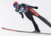 Lauri Asikainen of Finland soars through the air during team race of Viessmann FIS ski jumping World cup in Planica, Slovenia. Team race of Viessmann FIS ski jumping World cup 2013-2014 was held on Saturday, 22nd of March 2014 on HS139 ski jumping hill in Planica, Slovenia.
