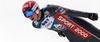Lauri Asikainen of Finland soars through the air during team race of Viessmann FIS ski jumping World cup in Planica, Slovenia. Team race of Viessmann FIS ski jumping World cup 2013-2014 was held on Saturday, 22nd of March 2014 on HS139 ski jumping hill in Planica, Slovenia.
