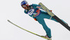 Maciej Kot of Poland soars through the air during team race of Viessmann FIS ski jumping World cup in Planica, Slovenia. Team race of Viessmann FIS ski jumping World cup 2013-2014 was held on Saturday, 22nd of March 2014 on HS139 ski jumping hill in Planica, Slovenia.
