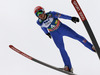 Ville Larinto of Finland soars through the air during team race of Viessmann FIS ski jumping World cup in Planica, Slovenia. Team race of Viessmann FIS ski jumping World cup 2013-2014 was held on Saturday, 22nd of March 2014 on HS139 ski jumping hill in Planica, Slovenia.
