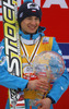 Kamil Stoch of Poland celebrates winning overall FIS Ski jumping World cup with his crystal globe after last race of Viessmann FIS ski jumping World cup season 2013-2014 in Planica, Slovenia. Last race of Viessmann FIS ski jumping World cup season 2013-2014 was held on Sunday, 23rd of March 2014 on HS139 ski jumping hill in Planica, Slovenia.
