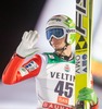 Robert Kranjec (SLO) during Mens Competition of FIS Ski Jumping World Cup at the Nordic Arena in Ruka, Finland on 2014/11/29.
