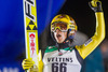 Jubel Noriaki Kasai (JPN) during Mens Competition of FIS Ski Jumping World Cup at the Nordic Arena in Ruka, Finland on 2014/11/29.
