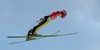 Markus Eisenbichler of Germany during practice Jump of 63 rd Four Hills Tournament of FIS Ski Jumping World Cup at the Schattenbergschanze, Oberstdorf, Germany on 2014/12/27.
