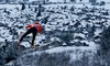 Stephan Leyhe of Germany during practice Jump of 63 rd Four Hills Tournament of FIS Ski Jumping World Cup at the Schattenbergschanze, Oberstdorf, Germany on 2014/12/27.
