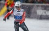 Simon Ammann of Switzerland during Competition of 63 rd Four Hills Tournament of FIS Ski Jumping World Cup at Schattenbergschanze, Oberstdorf, GER on 2014/12/29.
