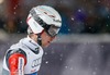 Simon Ammann of Switzerland during Competition of 63 rd Four Hills Tournament of FIS Ski Jumping World Cup at Schattenbergschanze, Oberstdorf, GER on 2014/12/29.
