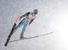 Stephan Layhe (GER) during practice Jump of 63 rd Four Hills Tournament of FIS Ski Jumping World Cup at the Schattenbergschanze, Oberstdorf, Germany on 2014/12/29.

