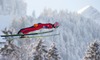 Dawid Kubacki (POL) during Trial Jump of 63rd Four Hills Tournament of FIS Ski Jumping World Cup at the Olympiaschanze, Garmisch Partenkirchen, Germany on 2015/01/01.

