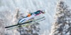 Kamil Stoch (POL) during Trial Jump of 63rd Four Hills Tournament of FIS Ski Jumping World Cup at the Olympiaschanze, Garmisch Partenkirchen, Germany on 2015/01/01.
