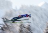 Johann Forfang (NOR) during Trial Jump of 63rd Four Hills Tournament of FIS Ski Jumping World Cup at the Olympiaschanze, Garmisch Partenkirchen, Germany on 2015/01/01.

