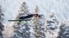 Michael Hayboeck (AUT) during Trial Jump of 63rd Four Hills Tournament of FIS Ski Jumping World Cup at the Olympiaschanze, Garmisch Partenkirchen, Germany on 2015/01/01.
