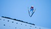 Kamil Stoch (POL) during Competition Round of 63rd Four Hills Tournament of FIS Ski Jumping World Cup at the Olympiaschanze, Garmisch Partenkirchen, Germany on 2015/01/01.
