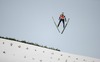 Michael Hayboeck (AUT) during Competition Round of 63rd Four Hills Tournament of FIS Ski Jumping World Cup at the Olympiaschanze, Garmisch Partenkirchen, Germany on 2015/01/01.
