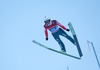 Simon Ammann (SUI) during Competition Round of 63rd Four Hills Tournament of FIS Ski Jumping World Cup at the Olympiaschanze, Garmisch Partenkirchen, Germany on 2015/01/01.
