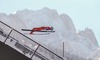 Anders Jacobsen (NOR) during Trial Jump of 63rd Four Hills Tournament of FIS Ski Jumping World Cup at the Olympiaschanze, Garmisch Partenkirchen, Germany on 2015/01/01.
