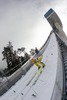 Noriaki Kasai of Japan during first practice jump during a training jump of 63rd Four Hills Tournament of FIS Ski Jumping World Cup at the Bergisel Schanze in Innsbruck, Austria on 2015/01/03. 
