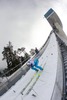 Gregor Schlierenzauer of Austria during first practice jump during a training jump of 63rd Four Hills Tournament of FIS Ski Jumping World Cup at the Bergisel Schanze in Innsbruck, Austria on 2015/01/03. 
