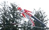 Stephan Leyhe of Germany in action during Trial Jump of 63 rd Four Hills Tournament of FIS Ski Jumping World Cup at the Bergisel Schanze, Innsbruck, Austria on 2015/01/03. 
