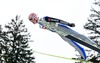 Severin Freund of Germany during a training jump of 63rd Four Hills Tournament of FIS Ski Jumping World Cup at the Bergisel Schanze in Innsbruck, Austria on 2015/01/03. 
