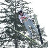 Roman Koudelka Czech Republic during a training jump of 63rd Four Hills Tournament of FIS Ski Jumping World Cup at the Bergisel Schanze in Innsbruck, Austria on 2015/01/03. 
