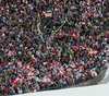Michael Hayboeck of Austria soars trought the air during his first competition jump for the 63rd Four Hills Tournament of FIS Ski Jumping World Cup at the Bergisel Schanze in Innsbruck, Austria on 2015/01/04.
