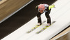 Third placed Stefan Kraft of Austria on in run during trial round of  the 35th race of Viessmann FIS ski jumping World cup season 2014-2015 in Planica, Slovenia. Ski flying competition of Viessmann FIS ski jumping World cup season 2014-2015 was held on Friday, 20th of March 2015 on HS225 ski flying hill in Planica, Slovenia.
