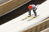 Markus Eisenbichler of Germany on in run during trial round of  the 35th race of Viessmann FIS ski jumping World cup season 2014-2015 in Planica, Slovenia. Ski flying competition of Viessmann FIS ski jumping World cup season 2014-2015 was held on Friday, 20th of March 2015 on HS225 ski flying hill in Planica, Slovenia.
