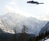 Richard Freitag of Germany soars through the air in first round of  the 35th race of Viessmann FIS ski jumping World cup season 2014-2015 in Planica, Slovenia. Ski flying competition of Viessmann FIS ski jumping World cup season 2014-2015 was held on Friday, 20th of March 2015 on HS225 ski flying hill in Planica, Slovenia.
